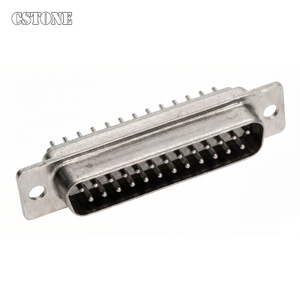 1757824-7 15 Position DShaped Connector Receptacle CabletoCable Panel Mount Shell Size 1 2.29 mm <strong>.09</strong> in Centerline Wire Cable S - Product Image 1