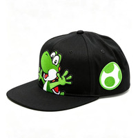 Casquette Snapback Unisexe de Haute Qualité en Coton 100% avec Broderie Graffiti, Style Hip Hop Streetwear, Visière Plate, Chapeau de Soleil d'Extérieur – Vente en Gros
