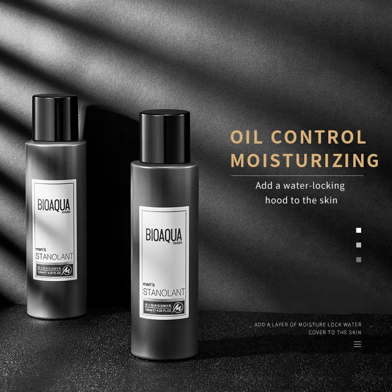 BIOAQUA Natural organic Cool bright face lotion Moisturizing Oil control Brighten Beauty men's skin care private label