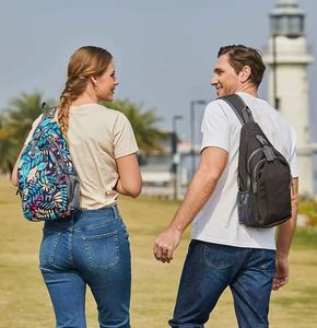 Échantillon Gratuit Sacs Bandoulière Poitrine de Haute Qualité pour Hommes, Sacs à Dos de Voyage Sportifs Personnalisables, Sacs Sling Pas Chers pour l'Extérieur - Product Image 4