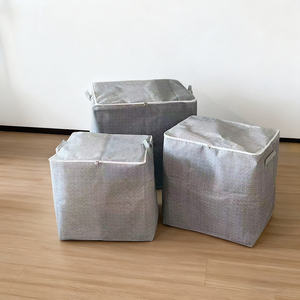 Công suất lớn hộ gia đình Quilt lưu trữ túi quần áo Quilt lưu trữ túi di chuyển phòng khách phòng ngủ Quilt phân loại giỏ lưu trữ - Product Image 6