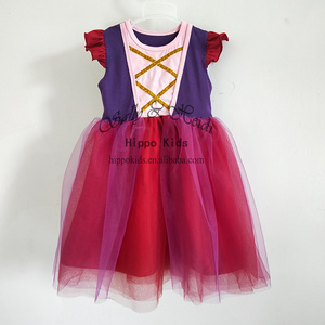 Nuovo Design Abito in <span class=keywords><strong>Tulle</strong></span> per Bambine con Motivo Hocus Pocus per Halloween, <span class=keywords><strong>Vestito</strong></span> Primaverile in Pizzo - Product Image 5