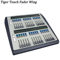 Console professionnelle Avolite Tiger Touch Wing Fader Wing DMX pour l'éclairage de scène