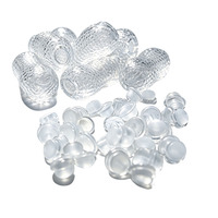 Jouet Squishy Géant en Forme d'Arachide, Coque Vide en TPR, Balle Anti-Stress à Remontée Lente, Artisanat DIY Creux de Décompression pour Enfants et Adultes