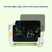 Tablette d'écriture LCD en plastique GY 6,5 pouces, tableau à dessin effaçable pour enfants, étudiants, cadeau éducatif, thèmes animaux