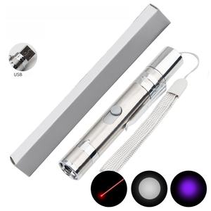 Puntero Láser Recargable LED Rojo Interactivo y Ecológico para Gatos, Juguete para Mascotas con Diseño de Ratón para Perseguir en Interiores - Product Image 2