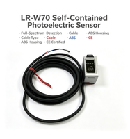 Capteur photoélectrique autonome Keyence Lr-W70, boîtier ABS, spectre complet pour la détection d'objets industriels, CE
