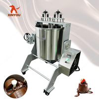 Petite machine électrique de broyage et de mélange pour la pâte de chocolat, la liqueur de cacao et les fèves de cacao, avec broyeur à meules en pierre