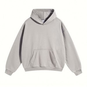 Fabricant de vêtements H5410, vente en gros, sweats à capuche pour hommes de haute qualité, en tissu French Terry 430g, sweats à capuche surdimensionnés - Product Image 5