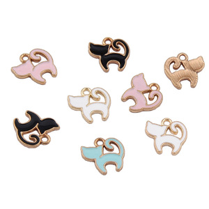 Breloques en coquille de perle, alliage, serti rond, pour la fabrication de bijoux, accessoires de bricolage - Product Image 5