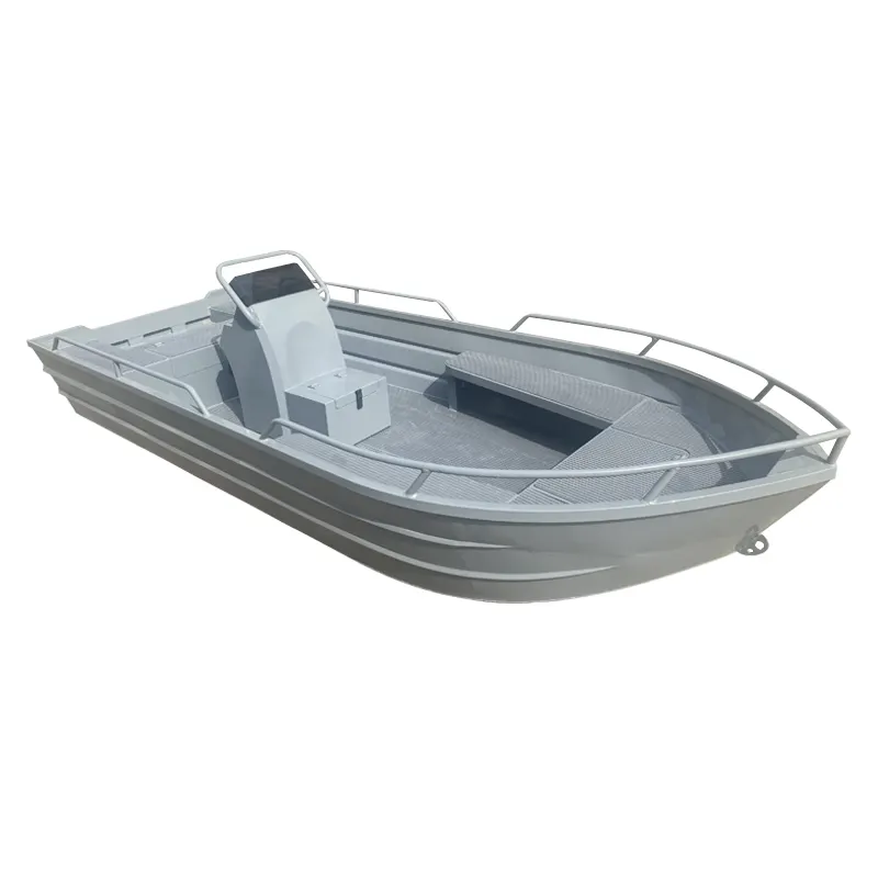 China factory new design 13ft 16ft 17ft all aluminum sailing boat for fishing