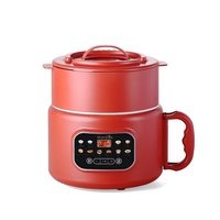 Cuisinière électrique, cuiseur à riz 3L grande capacité, multifonction intelligent, pot épais antiadhésif, 800W-1000W, garantie 6 mois, usage domestique