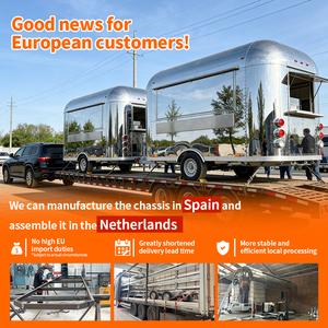 Chariots de restauration rapide avec glaces, chariots à crêpes américaines, chariots de restauration rapide à <span class=keywords><strong>vendre</strong></span> - Product Image 5