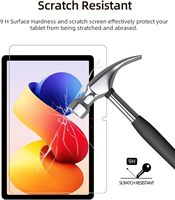 Tablette de protection d'écran 2.5D à bord rond en verre trempé transparent pour Xiaomi Redmi Pad 2 Pro 2025 12.1 pouces Film anti-rayures 9H
