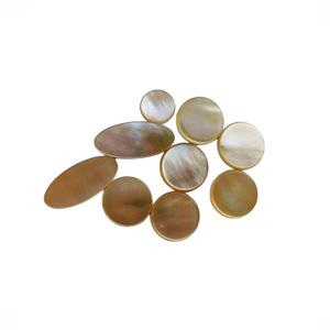 10 pièces d'incrustations de clés de saxophone en nacre naturelle et coquille d'ormeau, incrustations de boutons de clés de saxophone pour remplacement de saxophone - Product Image 2