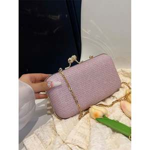 <strong>2023</strong> Trendy Glitter Clutch Evening Bags for Women Formal Bridal Wedding Clutches Purse Prom <strong>Cocktail</strong> Party Handbags - Product Image 4