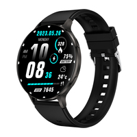 TKYUAN BT Talk IP68 Étanche Smartwatch 1.75 Pouces AMOLED 3D UI Menu Écran Multi-Sport Mode Surveillance AI Voice Assistant