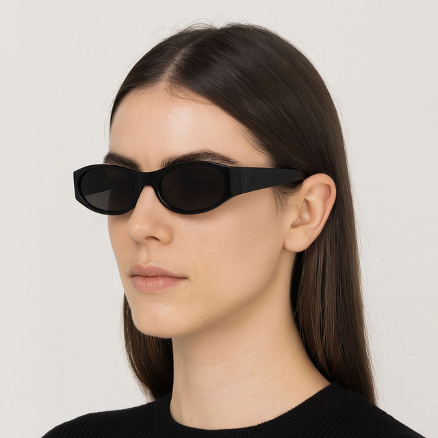 VSA25016 Custom Logo Fashion Oval Eyewear Lunette De Soleil Wholesale Factory Acetate Sun Glasses Sunglasses for Women