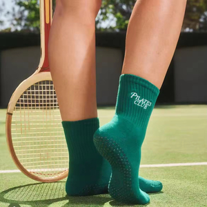 Popular Cotton Customized <b>Socks</b> with Logo – Custom Pilates Non-Slip Women Yoga Grip <b>Socks</b> for Fitness Studio - Product Image 4