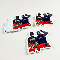 Impresión personalizada pegatinas de vinilo impermeable troquelado etiqueta personalizada logotipo de la empresa pegatinas autoadhesivas de dibujos animados