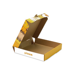 2025 Phong Cách Mới Vuông Bát Giác Tam Giác Thực Phẩm Sóng Tùy Chỉnh In Kích Thước Bánh <span class=keywords><strong>Pizza</strong></span> Thiết Kế Bánh <span class=keywords><strong>Pizza</strong></span> Hộp Với Logo - Product Image 3