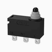 Micro-interrupteur étanche NNC série NFW8 IP67 pour appareils ménagers avec fil