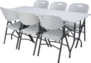 <span class=keywords><strong>Precios</strong></span> al por mayor Alquiler al aire libre Comedor portátil <span class=keywords><strong>de</strong></span> 6 pies <span class=keywords><strong>Mesas</strong></span> <span class=keywords><strong>y</strong></span> <span class=keywords><strong>sillas</strong></span> <span class=keywords><strong>de</strong></span> fiesta largas plegables <span class=keywords><strong>de</strong></span> plástico HDPE para eventos - Product Image 5