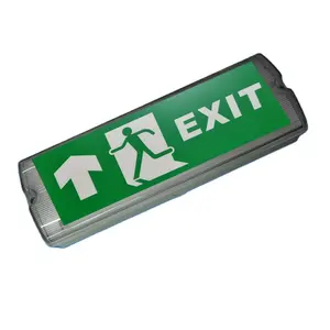 IP65 4w 300lm LED EMERGENCY LIGHT BULKHEAD EXIT SIGN IP65 MAINTAINED and NON MAINTAINED