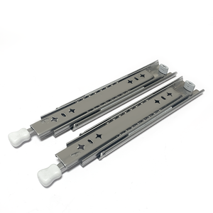 SS2053LK carril deslizante resistente 53 ancho acero inoxidable 304 con función de bloqueo, impermeable y a prueba de óxido - Product Image 2