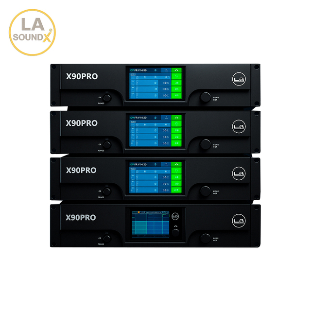 X90 PRO 4-Channel High-Power Amplifier | 2RU DSP Power Amp for Line Array & Subwoofers