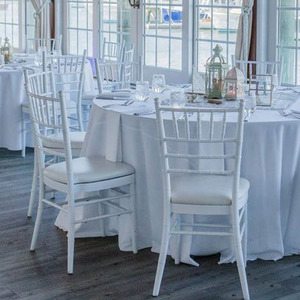 Hôtel Événement Mariage Restaurant Salle À Manger Meubles Blanc Noir Guangzhou <span class=keywords><strong>Chevalerie</strong></span> Chaises Mariage de Chine - Product Image 6
