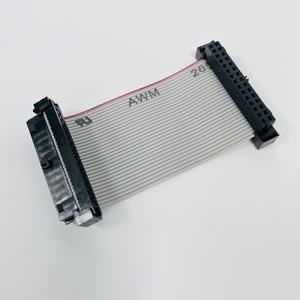 Konektor laki-laki DB25 1.27mm 2651 28AWG abu-abu 2.54mm 40pin IDC PVC perakitan kabel pita datar mobil - Product Image 3