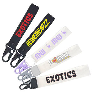 Оптовая продажа на заказ пластиковый ремешок на запястье брелок дизайнерский брелок браслет брелок оптом - Product Image 6