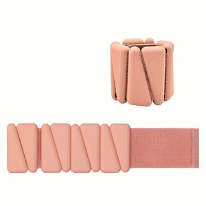 Bracelet de fitness en silicone pour le yoga et l'entraînement sportif, poids lestés en fer pour poignet et cheville, pour le commerce électronique transfrontalier - Product Image 2