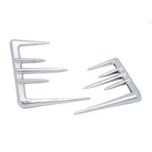 Embellecedores cromados para guantera de motocicleta, aptos para Honda GL1800 GL1800A GL 1800 <span class=keywords><strong>Goldwing</strong></span> Gold Wing 2001-2010 2009 <span class=keywords><strong>2008</strong></span> ABS - Product Image 6