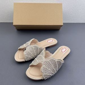 ZA2026 Sandalias Planas Decoradas con Perlas para <span class=keywords><strong>Mujer</strong></span>, Estilo Europeo, Verano 2026 - Directo de Fábrica - Product Image 3
