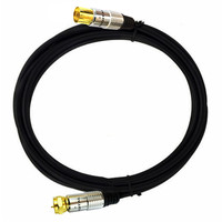 Câble d'antenne satellite TV coaxial 9.5mm femelle mâle à type F mâle 0.3m/1.5m/2m/3m/5m