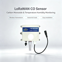 Détecteur de fuite de gaz CO électrochimique LoRaWAN avec seuil intelligent et longue portée pour la sécurité industrielle