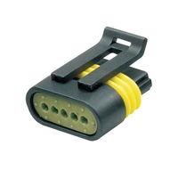 Conector de Cableado Automotriz Impermeable Hembra de 4 y 5 Pines AH7041-1.2-21 12162189 AH7051-1.2-21