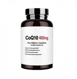Cápsulas de Coenzima Q10, Ubiquinona, Antioxidante, Salud del Corazón, Suplemento Dietético - Product Image 2