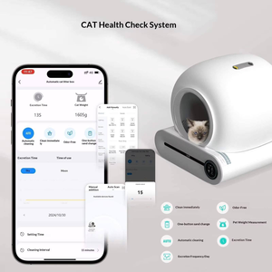 Magazzino ue TI PRO lettiera intelligente automatica intelligente per <span class=keywords><strong>gatti</strong></span> Areneros Para Gatos lettiera autopulente per <span class=keywords><strong>gatti</strong></span> - Product Image 3