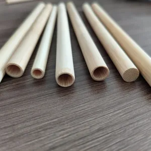 Biodegradable carved bamboo straws 100% natural organic bamboo straw Laser engraving fiber straws