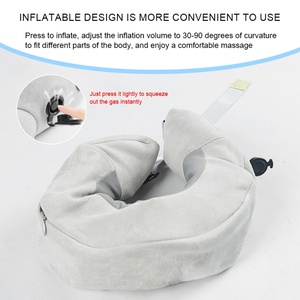 Conception portable pour la relaxation du cou, des épaules et du dos, masseur de cou intelligent à compression pneumatique électrique - Product Image 5
