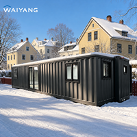 Maison conteneur extensible 20FT/30FT/40FT, norme australienne, préfabriquée modulaire, pour logement secondaire avec salle de bain WaterMark