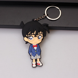 Dessin animé Anime entourant détective <span class=keywords><strong>Conan</strong></span> porte-clés mignon sac à dos décoration porte-clés - Product Image 6