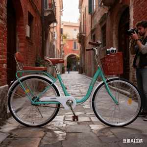 Vélo pour femmes <span class=keywords><strong>de</strong></span> 26 pouces avec cadre en acier <span class=keywords><strong>de</strong></span> marques professionnelles / Vélo <span class=keywords><strong>de</strong></span> <span class=keywords><strong>ville</strong></span> - Product Image 3