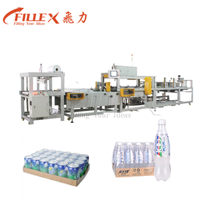 Tuyến tính tốc độ cao Tự động nước giải khát chai PE phim thu nhỏ wrapper Hệ thống đóng gói thu nhỏ máy bao bì - Product Image 1