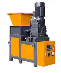 Factory direct sales waste PP/PE film Woven jumbo Raffia Bags Grinder Double Single Shredder Machine plastic crushing machine