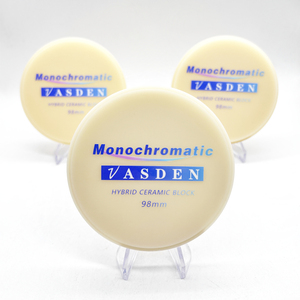 VASDEN materiali di laboratorio dentale blocco dislicato al litio monocromatico ibrido ceramica 98mm sedia dentale
