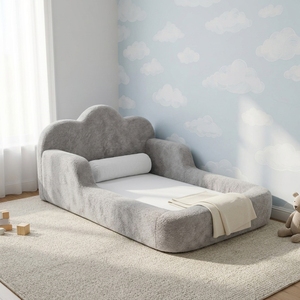 Divano Letto Montessori in Schiuma Senza Struttura per Bambini, Singolo, Basso, per Camera da Letto, Produzione OEM ODM - Product Image 1